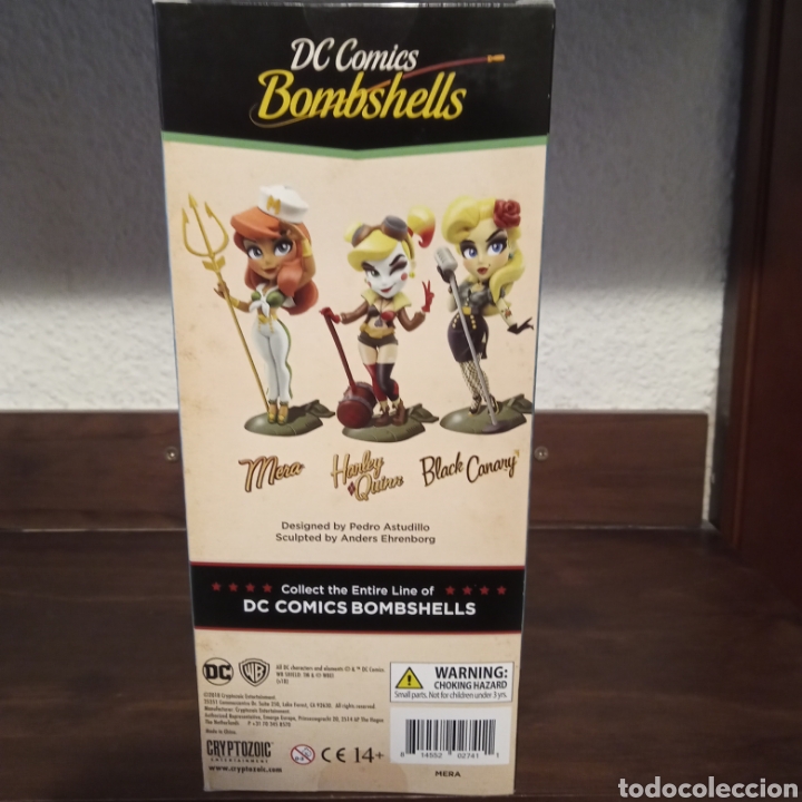 Figuras y mu&ntilde;ecos DC: NUEVA Figura Cryptozoic DC Mera Edici&oacute;n Exclusiva - Foto 2