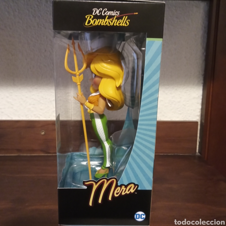 Figuras y mu&ntilde;ecos DC: NUEVA Figura Cryptozoic DC Mera Edici&oacute;n Exclusiva - Foto 4