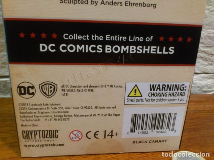 Figuras y mu&ntilde;ecos DC: DC COMICS - BOMBSHELLS - CRYPTOZOIC - BLACK CANARY - 2018 - FIGURA - NUEVO PRECINTADA - Foto 13