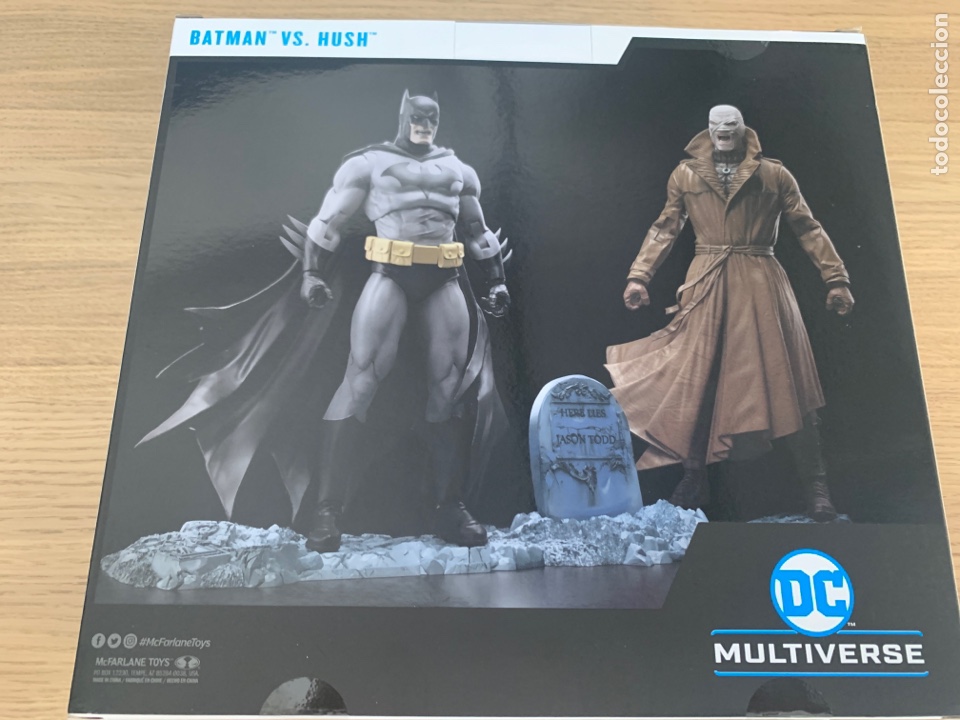 Figuras y mu&ntilde;ecos DC: Set Figuras Batman vs. Hush Pack DC Multiverse McFarlane Toys - Foto 2