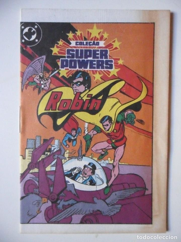 Figuras y mu&ntilde;ecos DC: SUPER POWERS ROBIN MINI COMIC ESTRELA BRAZIL 1987 - Foto 1