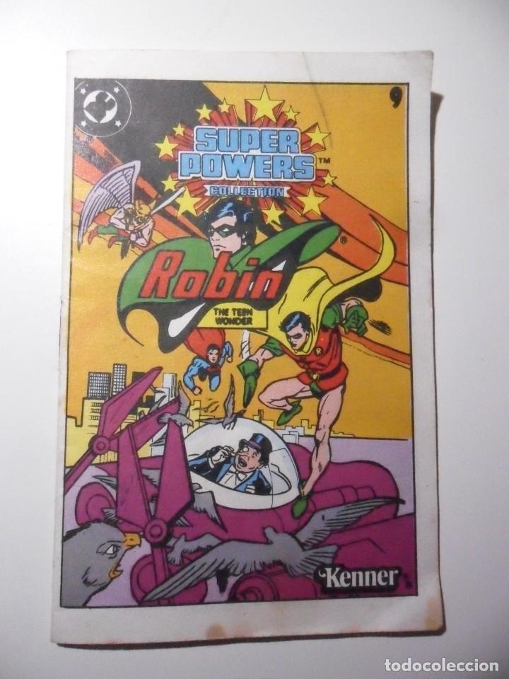 Figuras y mu&ntilde;ecos DC: SUPER POWERS SUPER PODERES ROBIN MINI COMIC KENNER ESPA&Ntilde;A 1984 - Foto 1