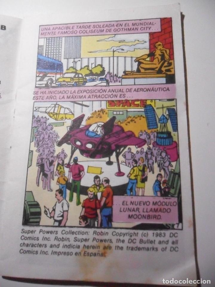 Figuras y mu&ntilde;ecos DC: SUPER POWERS SUPER PODERES ROBIN MINI COMIC KENNER ESPA&Ntilde;A 1984 - Foto 4