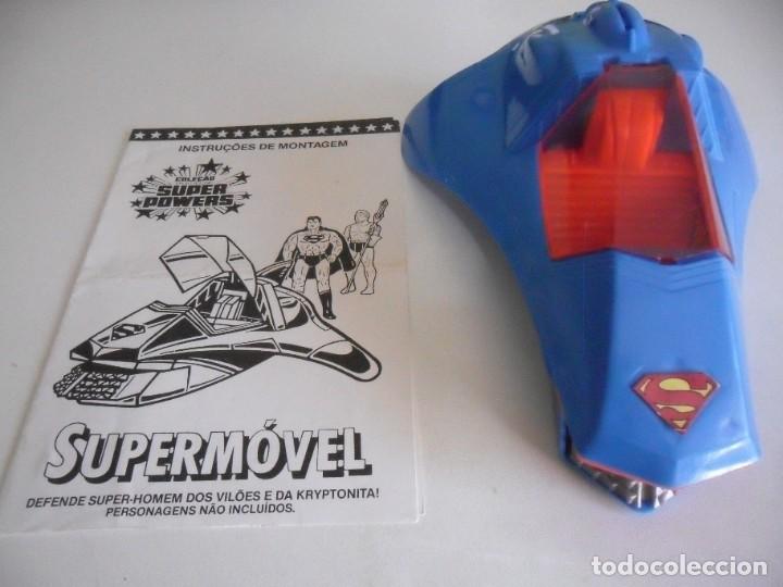 Figuras y mu&ntilde;ecos DC: SUPER POWERS SUPERMAN SUPERMOVEL BRAZIL ESTRELA 1984 - Foto 1
