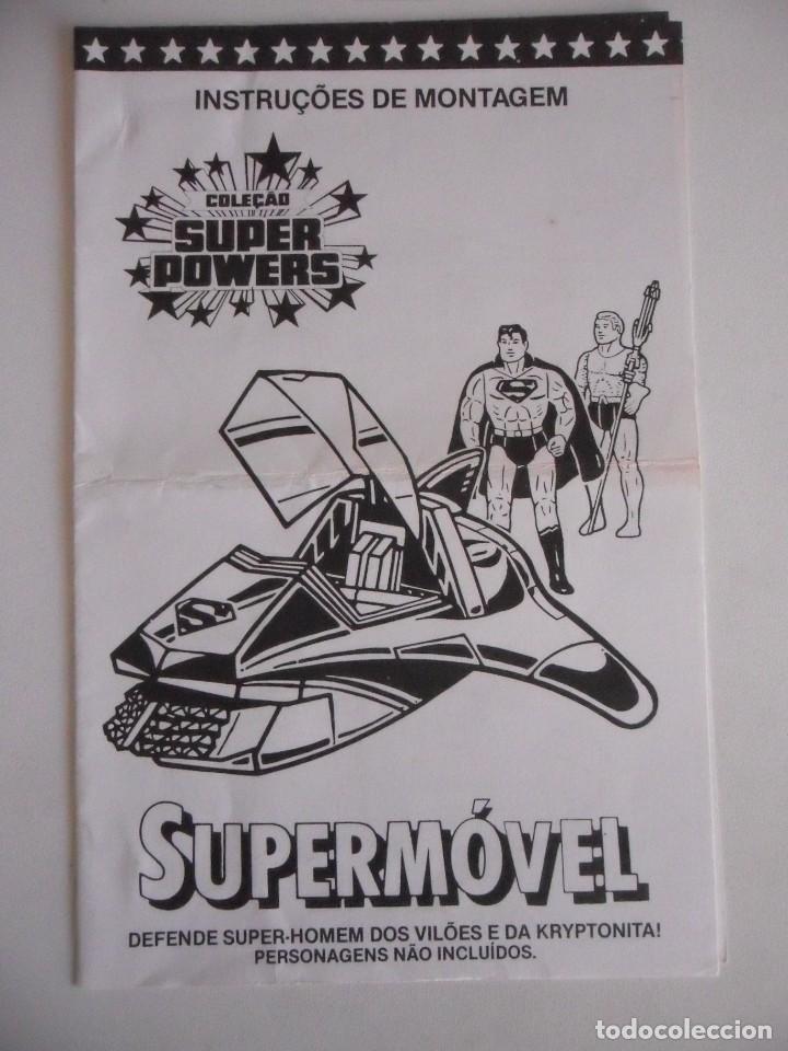 Figuras y mu&ntilde;ecos DC: SUPER POWERS SUPERMAN SUPERMOVEL BRAZIL ESTRELA 1984 - Foto 8