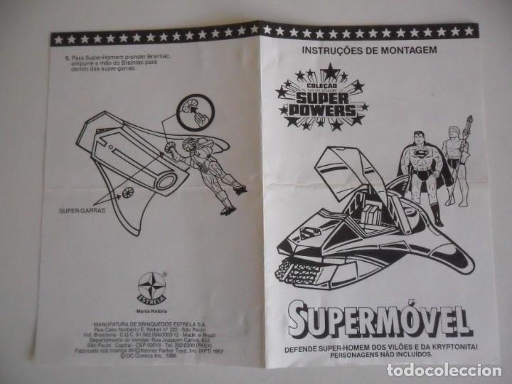 Figuras y mu&ntilde;ecos DC: SUPER POWERS SUPERMAN SUPERMOVEL BRAZIL ESTRELA 1984 - Foto 10