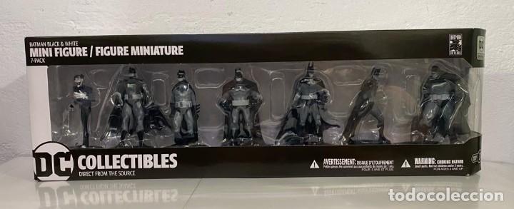 DC Collectibles Batman Black & White Mini Figure 7 Pack Box Set One 