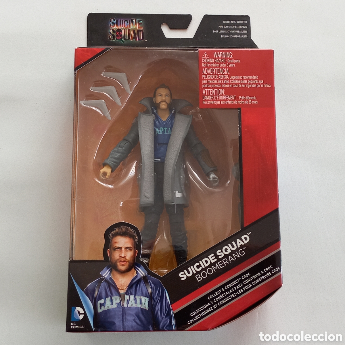 Figure e Bambolotti DC: Suicide Squad BOOMERANG DC Comics Multiverse, Matty Collector Mattel. Año 2016. Esquadrón Suicida.