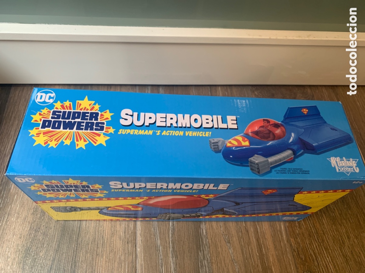 Figuras y mu&ntilde;ecos DC: Veh&iacute;culo Superman Supermobile Super Powers McFarlane Toys - Foto 2