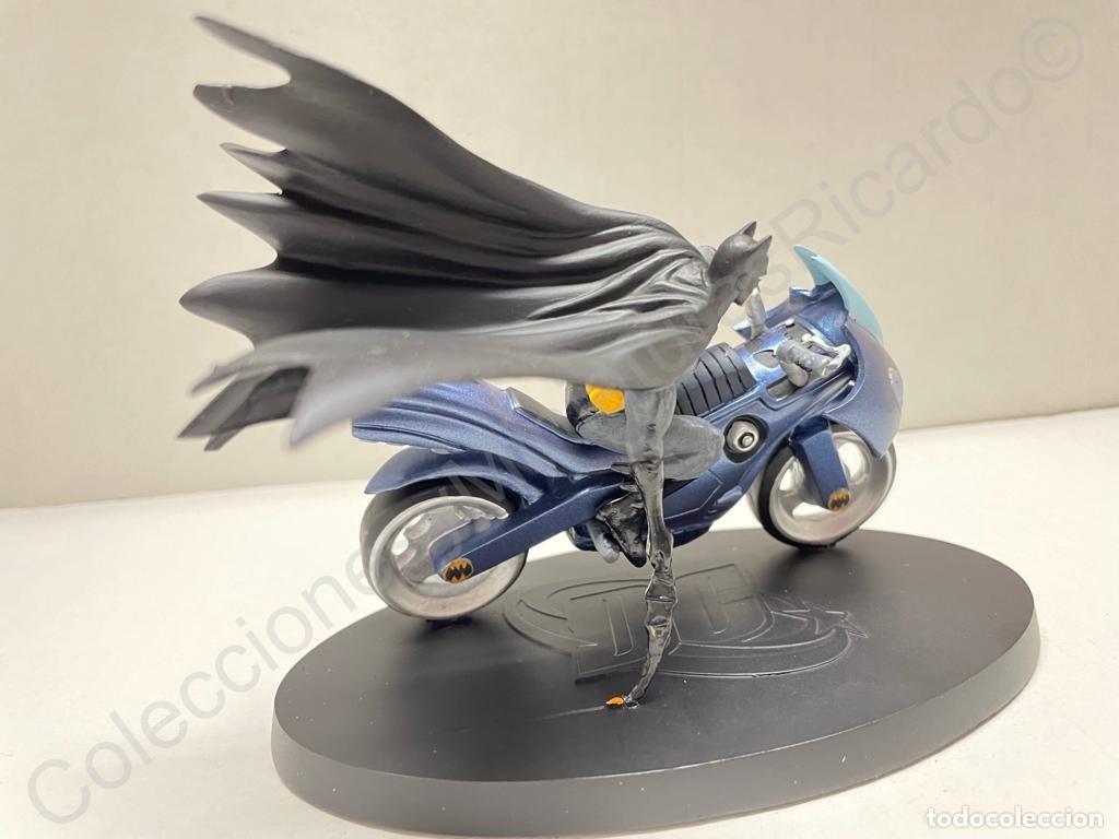 Figuras y mu&ntilde;ecos DC: Figura Plomo Batman y el Bat-moto / Batcycle - Eaglemoss - DC Comics - Foto 4