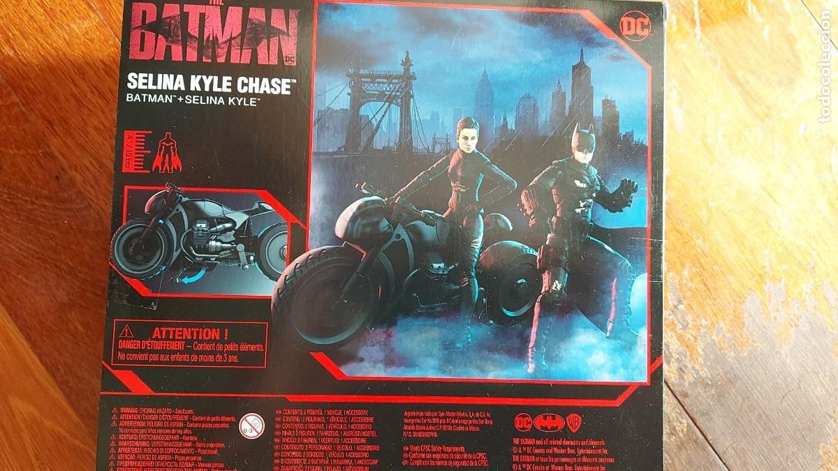 Figuras y mu&ntilde;ecos DC: Figuras batman y elina kyle - Foto 1