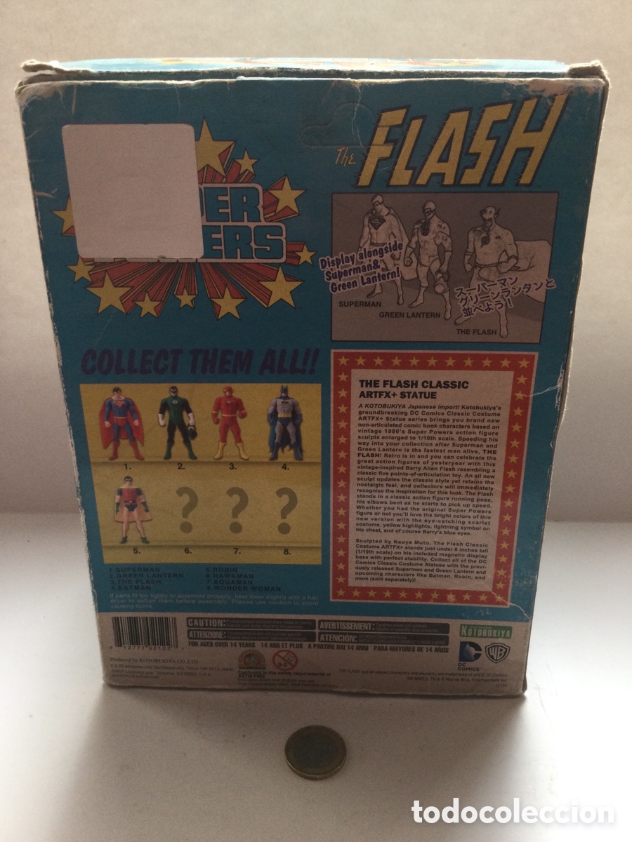 Figuras y mu&ntilde;ecos DC: Estatua &ldquo; The Flash &ldquo; - Foto 10
