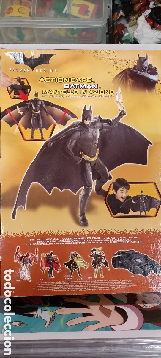 Figuras y mu&ntilde;ecos DC: Batman Begins Action Cape - Foto 3