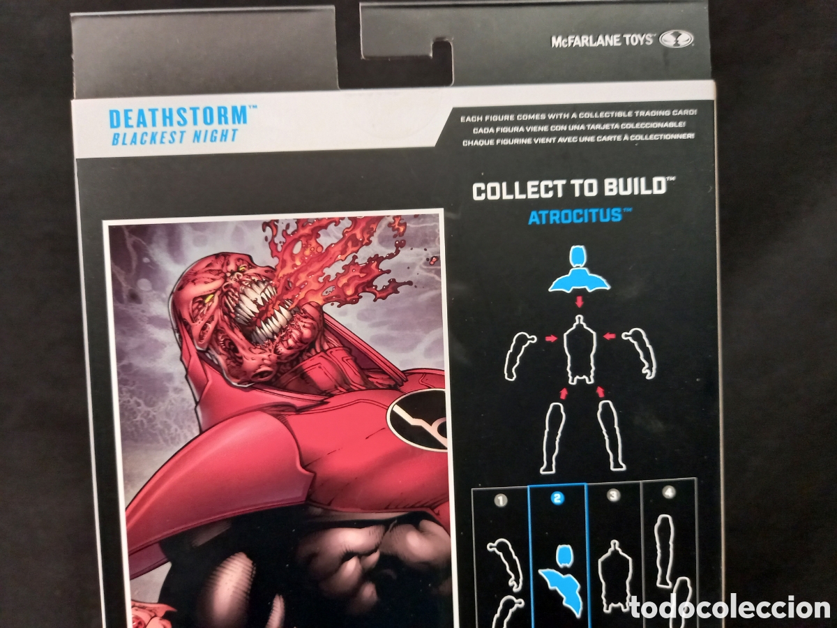 Figuras y mu&ntilde;ecos DC: Figura DC Blackest Night Mcfarlane Deathstorm - Foto 2