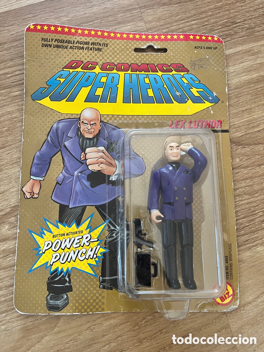 Figuras y mu&ntilde;ecos DC: Figura de Superman - Lex Luthor - - Foto 1