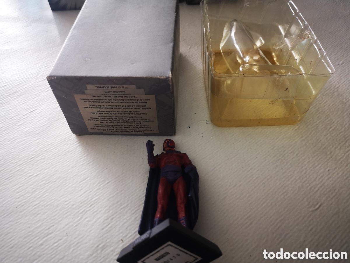 Figuras y mu&ntilde;ecos DC: Magneto DC figura de plomo - Foto 1
