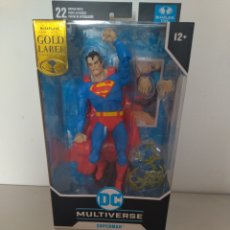 Figuras y Muñecos DC: FIGURA DE ACCIÓN SUPERMAN EDICIÓN GOLD LABEL COLLECTION ,DC MULTIVERSE