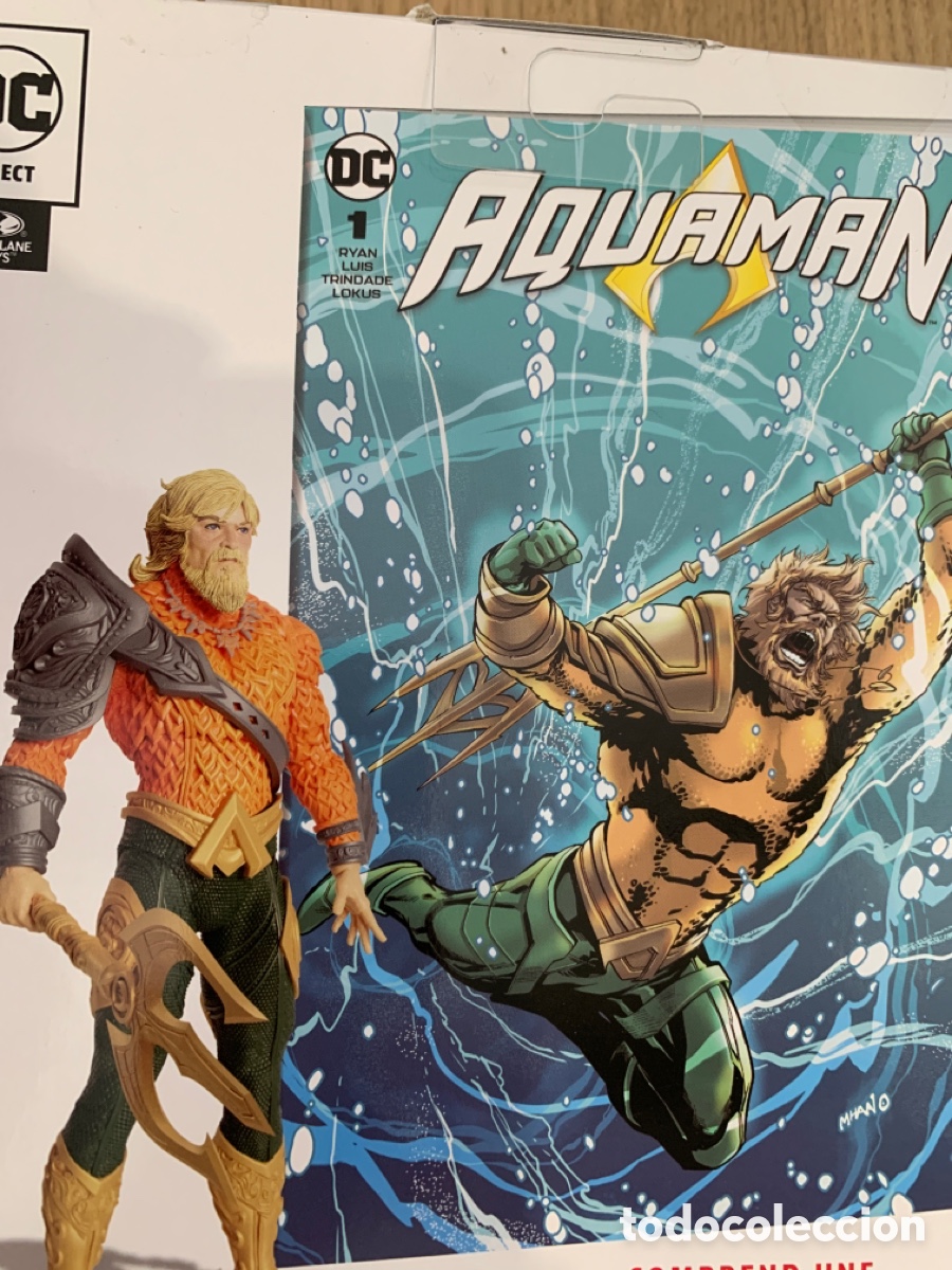 figura aquaman 30 cm 12 pulgadas - justice leag - Acheter Figurines de DC  sur todocoleccion