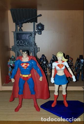 Figuras y mu&ntilde;ecos DC: Superman y Supergirl DC - Foto 1
