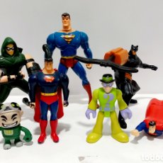 Figuras y Muñecos DC: DC COMICS LOTE DE 7 FIGURAS PROMOCIONALES