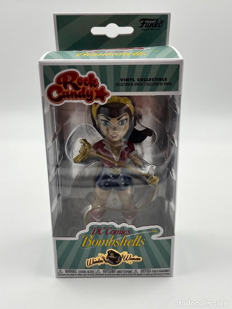 Figuras y mu&ntilde;ecos DC: Rock Candy DC Comics Bombshells Wonder Woman - Foto 1