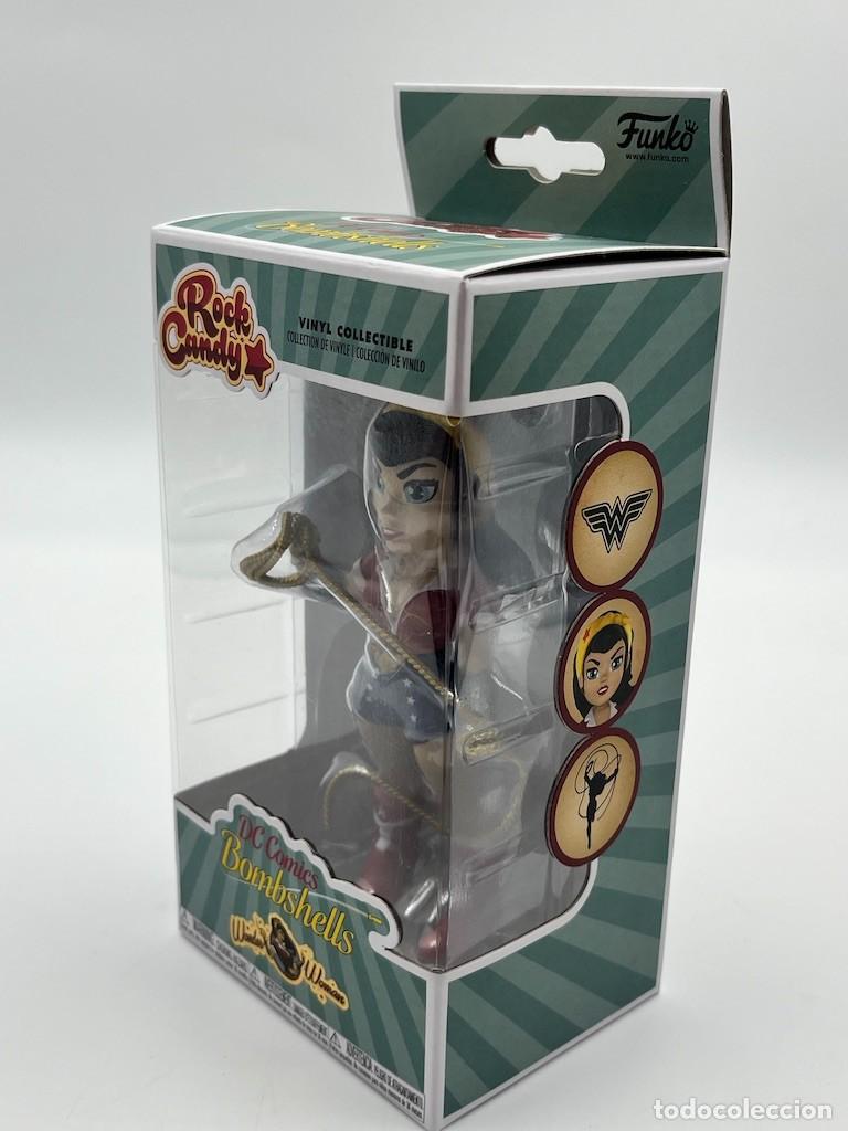 Figuras y mu&ntilde;ecos DC: Rock Candy DC Comics Bombshells Wonder Woman - Foto 2