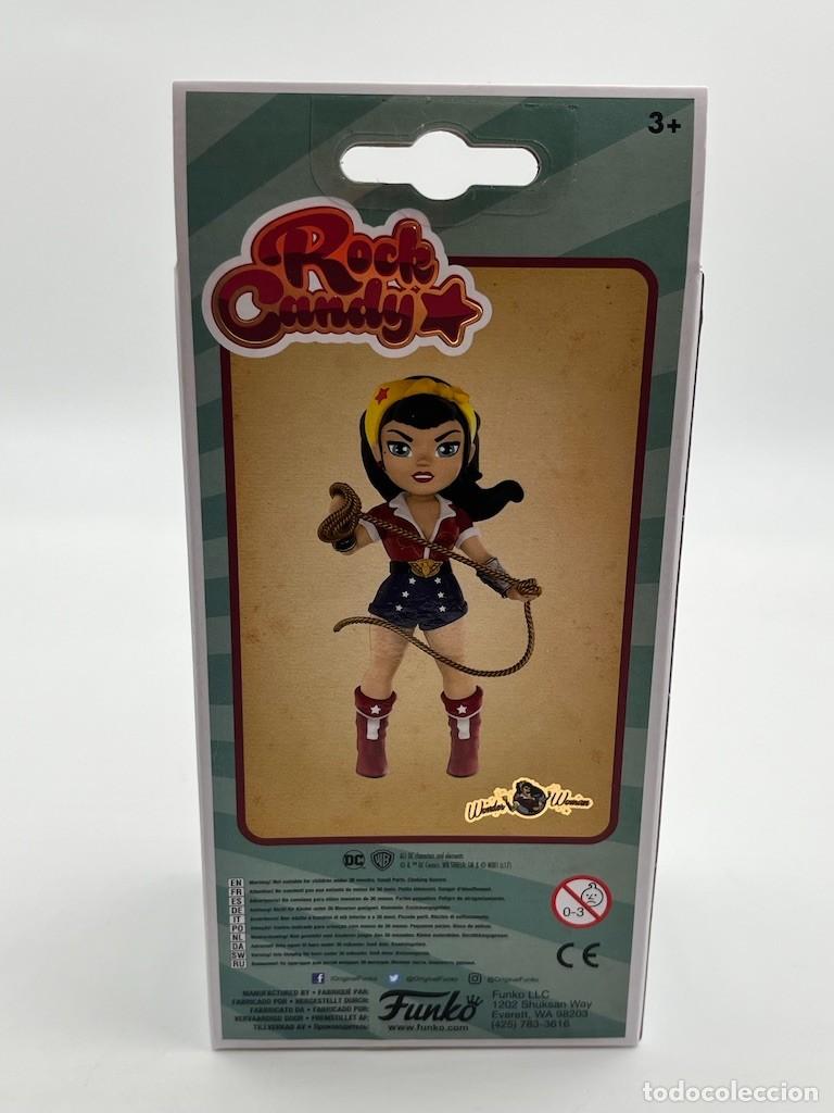 Figuras y mu&ntilde;ecos DC: Rock Candy DC Comics Bombshells Wonder Woman - Foto 4