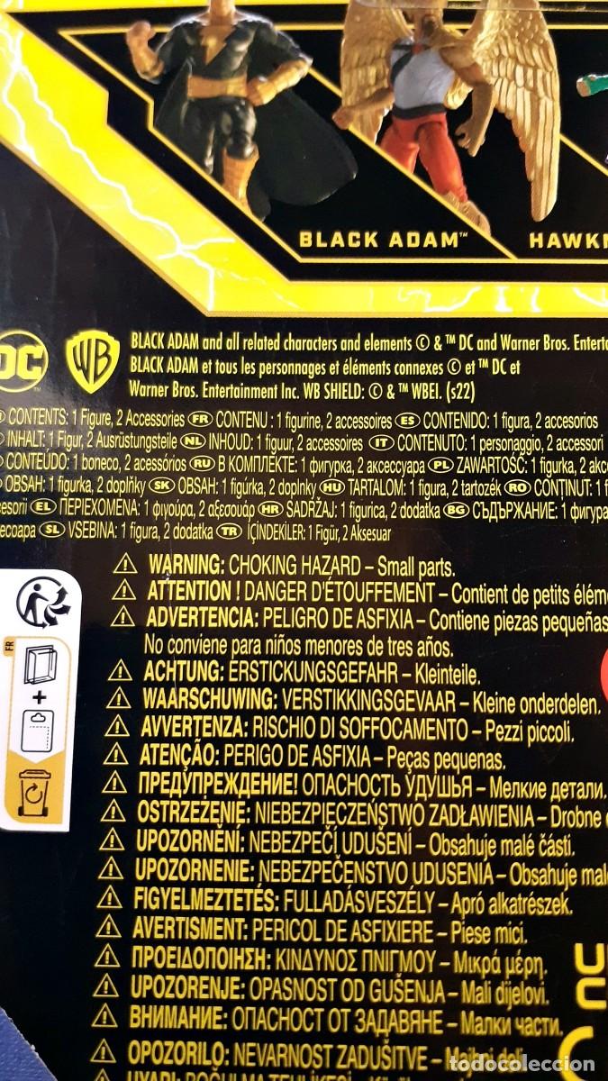 Figuras y mu&ntilde;ecos DC: Black Adam 1st Edition (DC Comics Spin Masters) - Foto 8