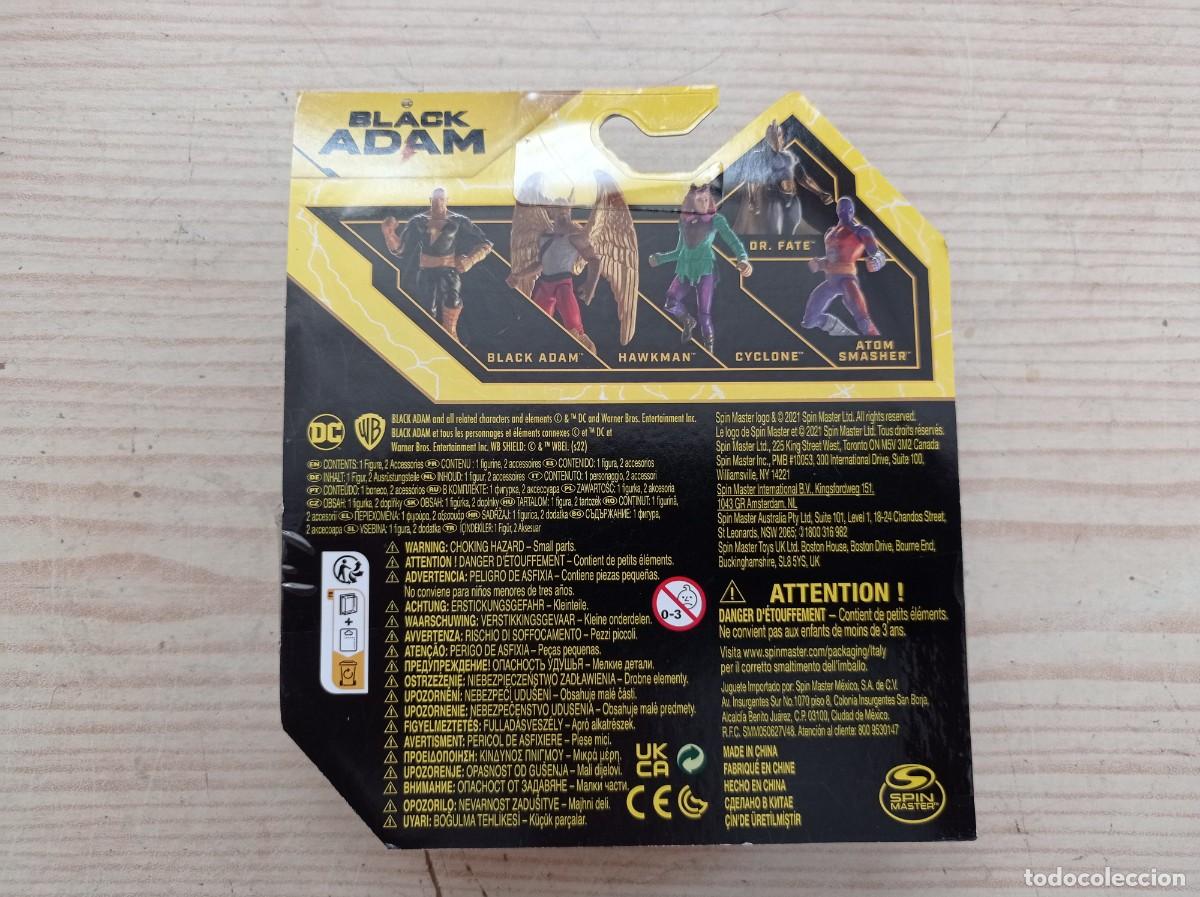 Figuras y mu&ntilde;ecos DC: Figura DC Black Adam Spin Masters - Foto 2