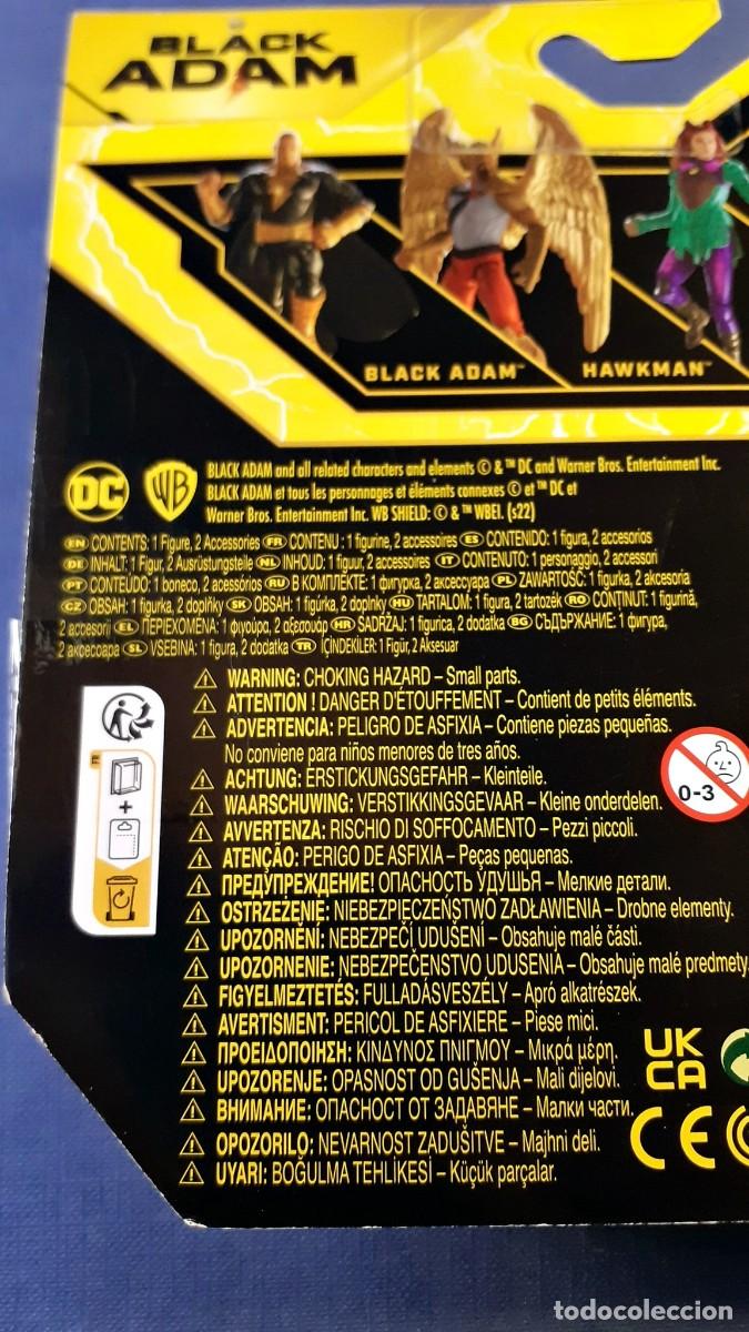 Figuras y mu&ntilde;ecos DC: HawkMan de Black Adam 1st Edition (DC Comics Spin Masters) - Foto 8