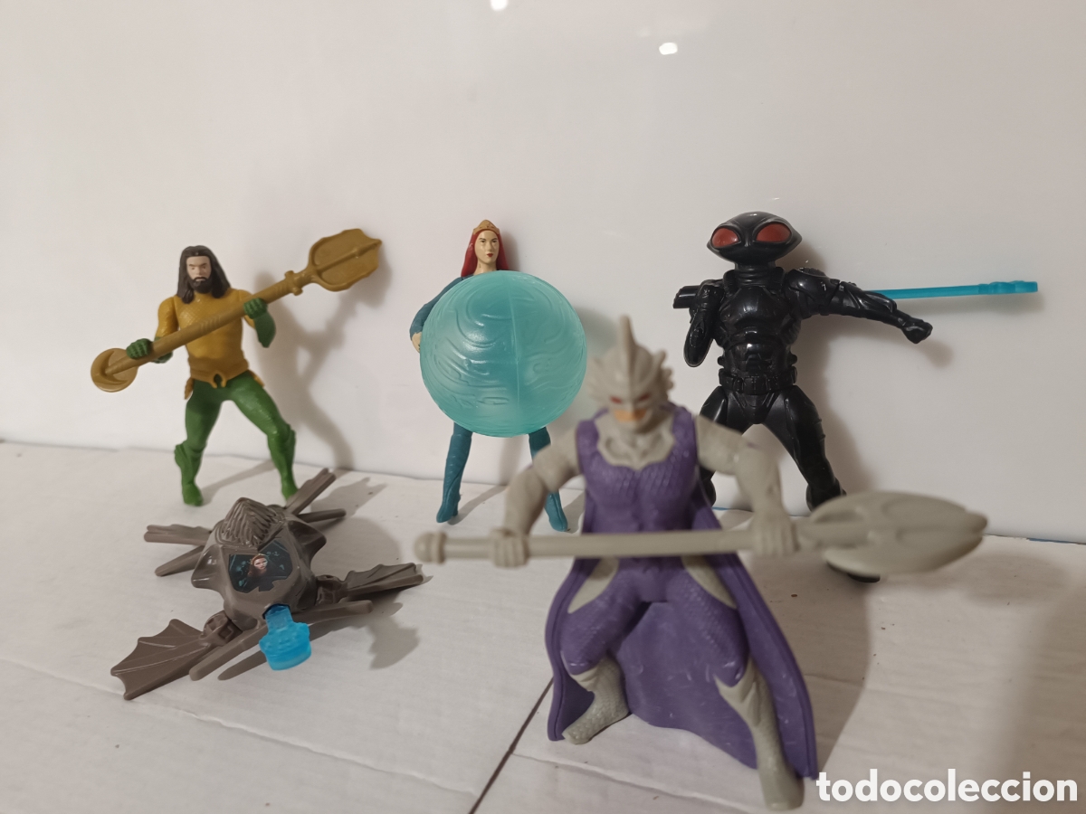 Figuras y mu&ntilde;ecos DC: Figuras Aquaman, burger King - Foto 4