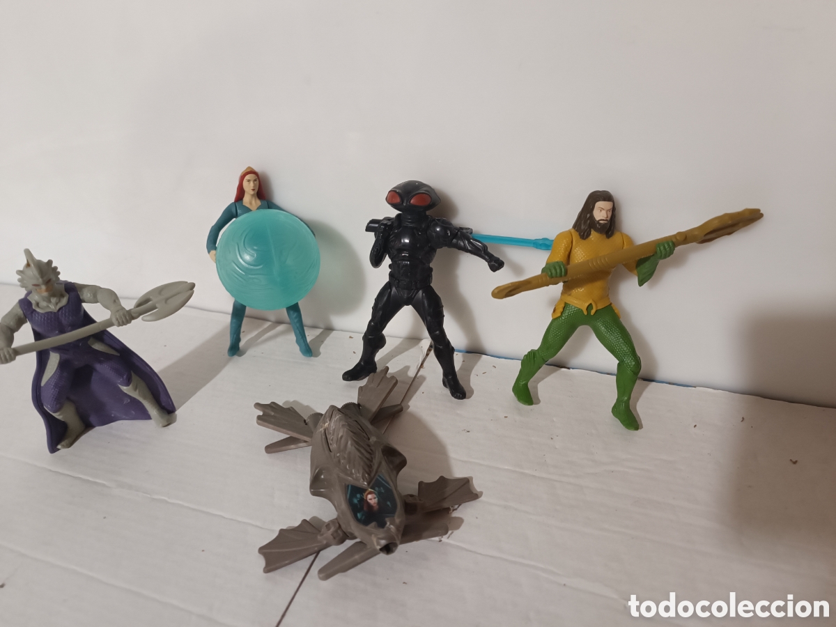 Figuras y mu&ntilde;ecos DC: Figuras Aquaman burger King - Foto 4