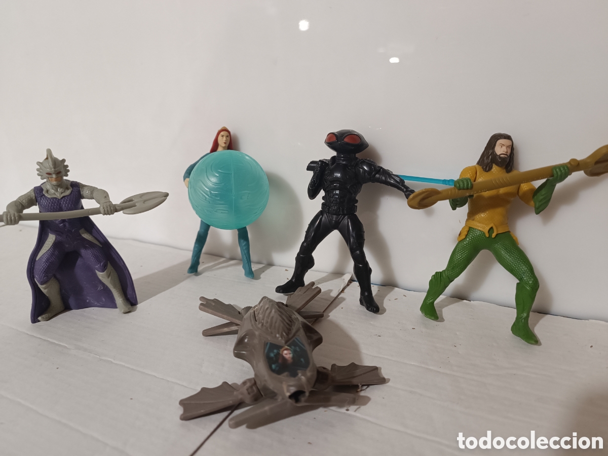 Figuras y mu&ntilde;ecos DC: Figuras Aquaman burger King - Foto 1