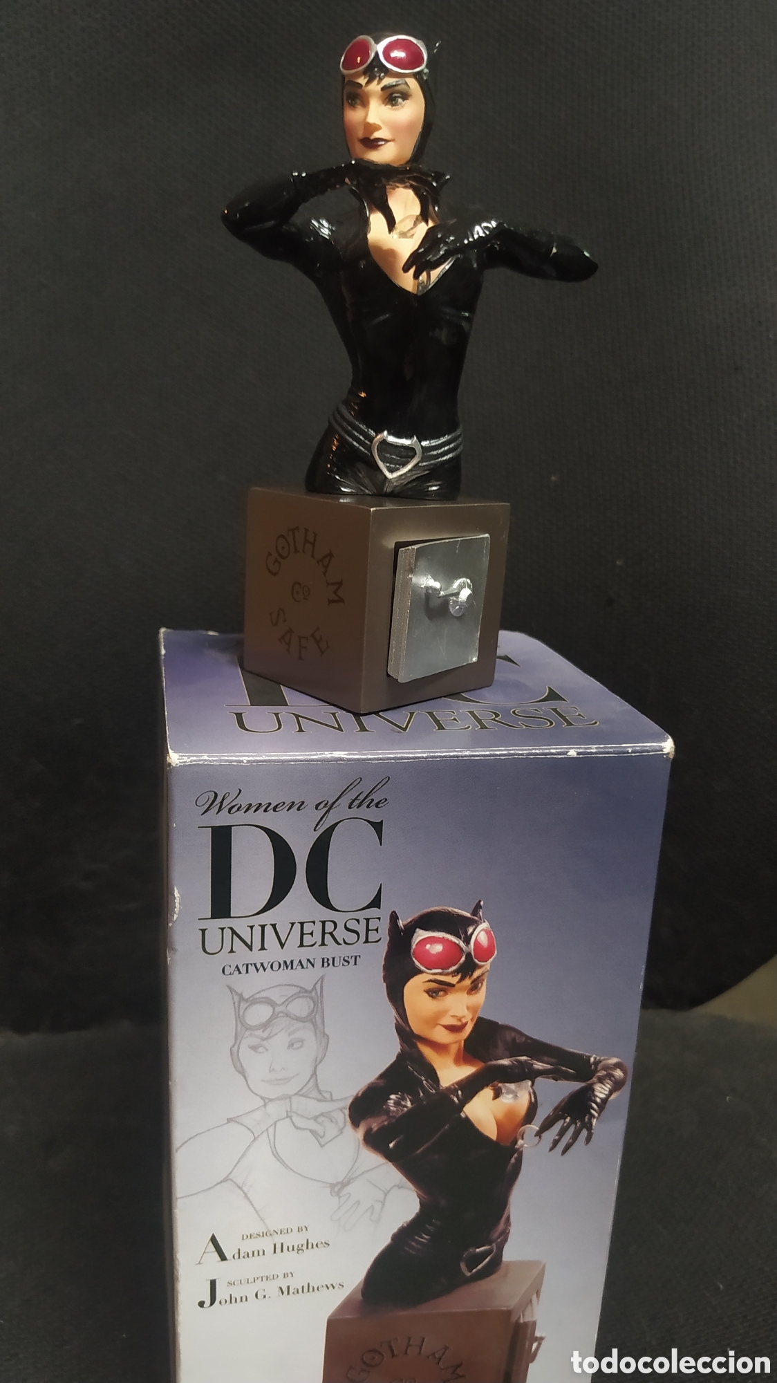 Figuras y mu&ntilde;ecos DC: Busto CatWoman Adam Hughes - Foto 2