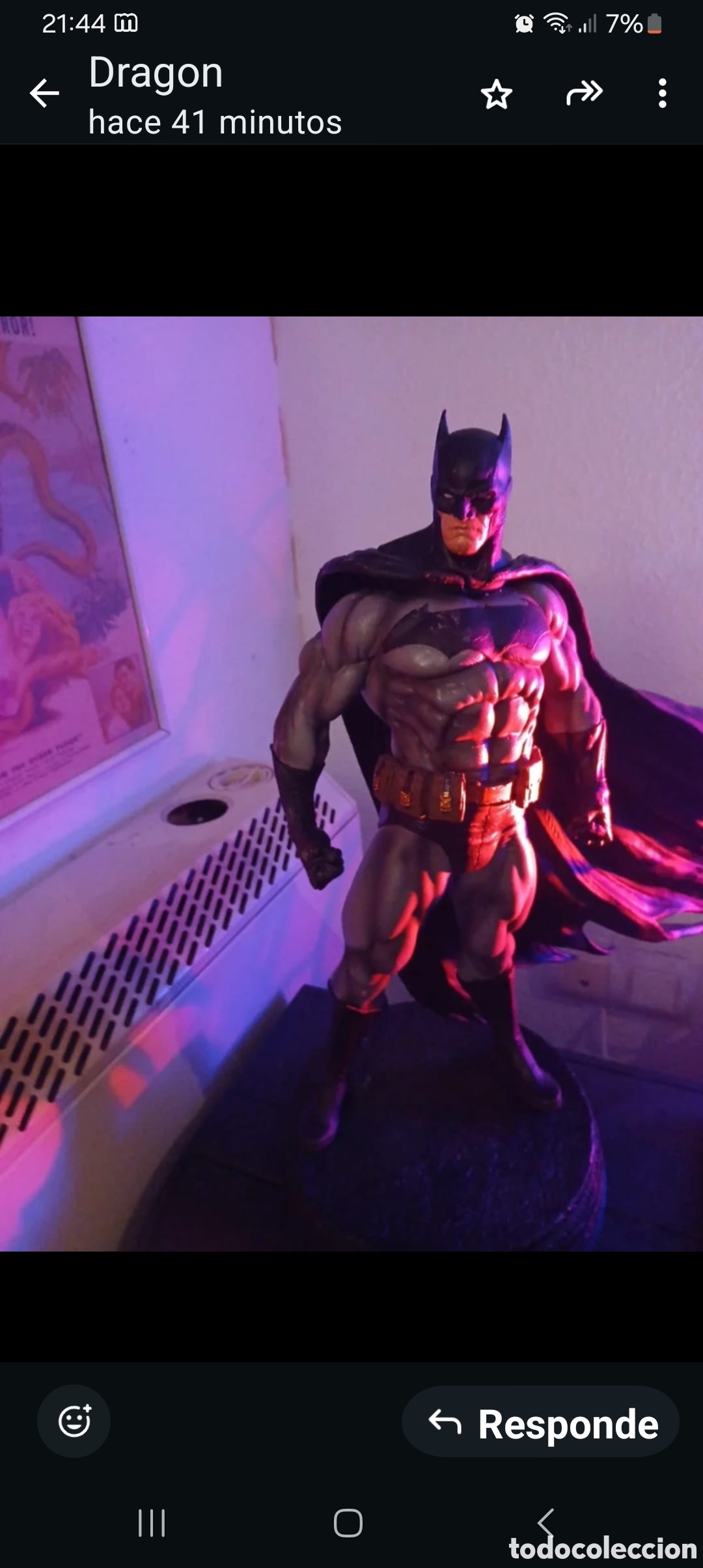 Figuras y mu&ntilde;ecos DC: DC BATMAN grande colecci&oacute;n 43cm x33cm Marvel superheroes mu&ntilde;eco