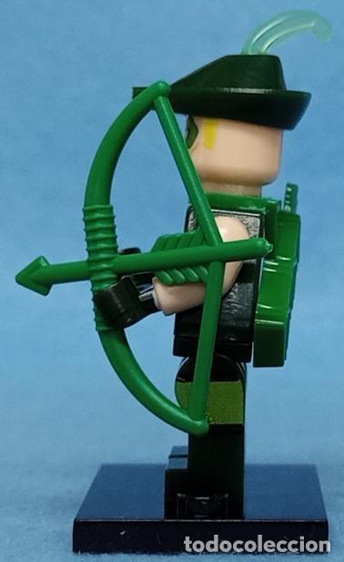 Figuras y mu&ntilde;ecos DC: Green Arrow Cl&aacute;ssico BD (DC Comics) Lego compat&iacute;vel minifiguras - Foto 3
