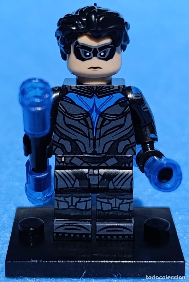 Figuras y mu&ntilde;ecos DC: Nightwing (DC Comics) Lego compat&iacute;vel minifiguras - Foto 2