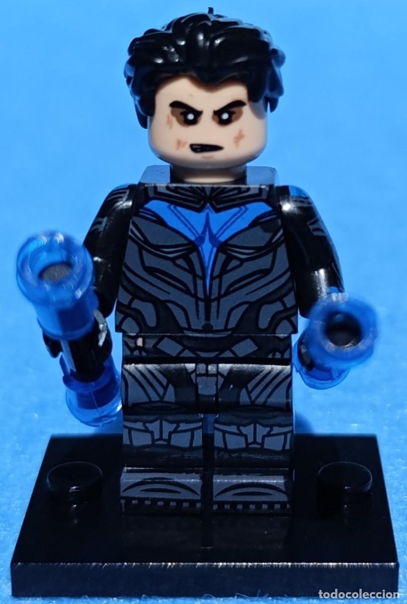 Figuras y mu&ntilde;ecos DC: Nightwing (DC Comics) Lego compat&iacute;vel minifiguras - Foto 3
