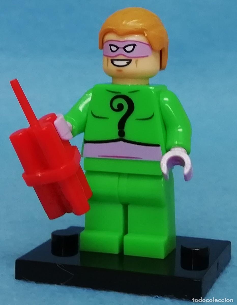 Figuras y mu&ntilde;ecos DC: Riddler Cl&aacute;ssico TV (DC Comics) Lego compat&iacute;vel minifiguras - Foto 1