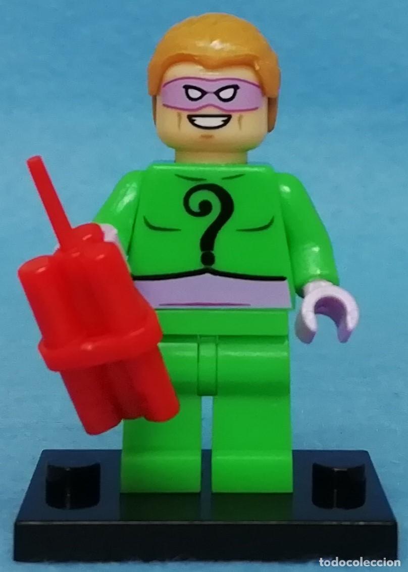 Figuras y mu&ntilde;ecos DC: Riddler Cl&aacute;ssico TV (DC Comics) Lego compat&iacute;vel minifiguras - Foto 2