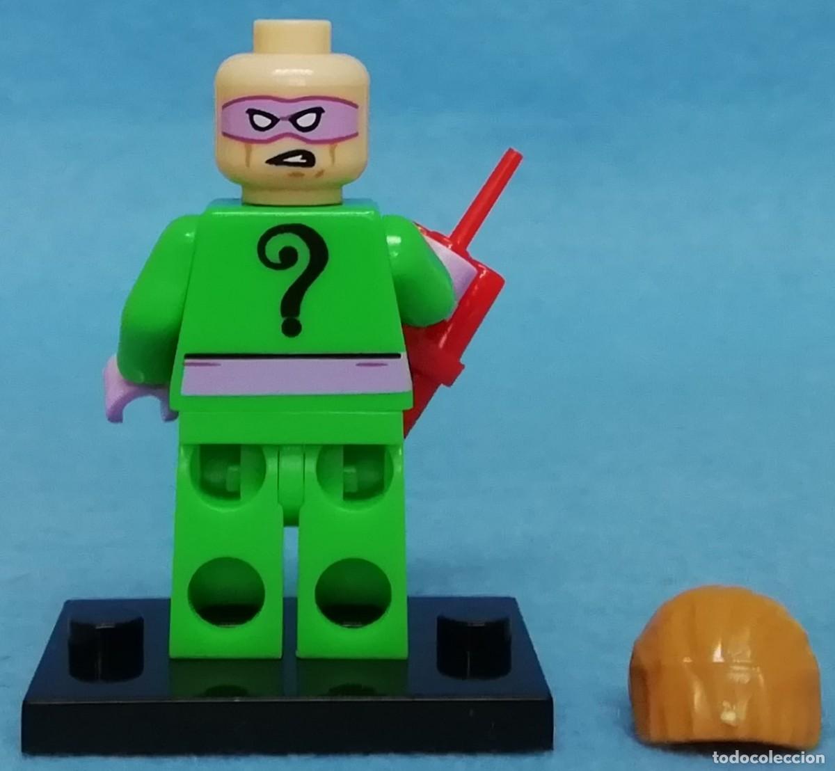 Figuras y mu&ntilde;ecos DC: Riddler Cl&aacute;ssico TV (DC Comics) Lego compat&iacute;vel minifiguras - Foto 3