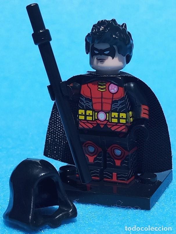 Figuras y mu&ntilde;ecos DC: Robin v2 (DC Comics) Lego compat&iacute;vel minifiguras - Foto 1