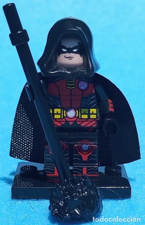 Figuras y mu&ntilde;ecos DC: Robin v2 (DC Comics) Lego compat&iacute;vel minifiguras - Foto 2