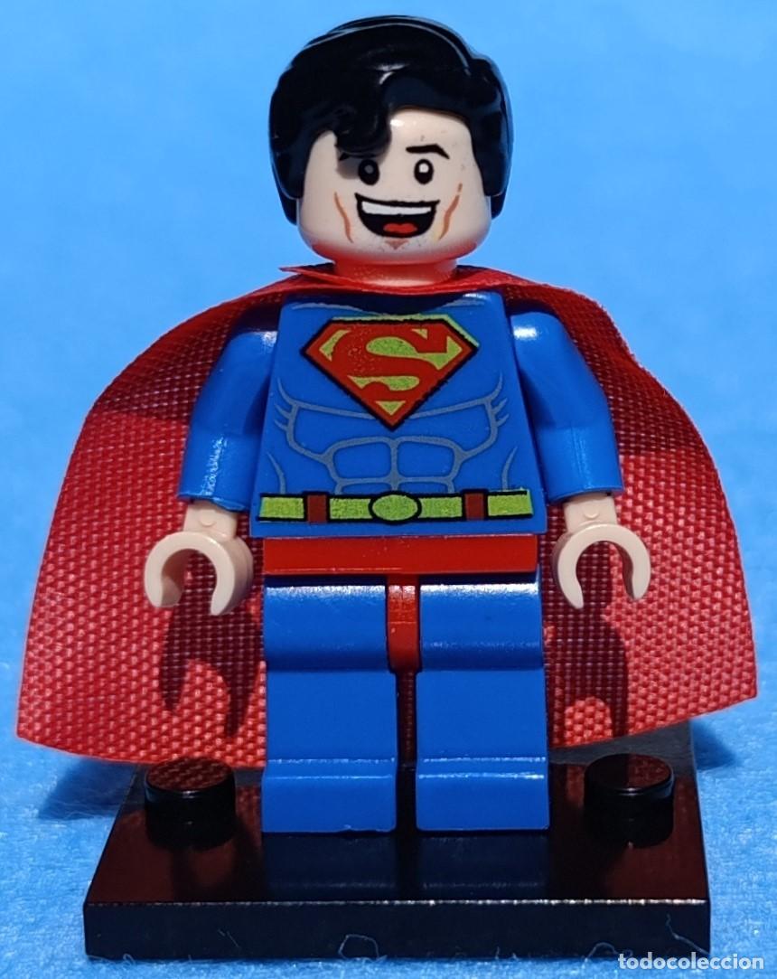 Figuras y mu&ntilde;ecos DC: Superman BD v1 (DC Comics) Lego compat&iacute;vel minifiguras - Foto 2