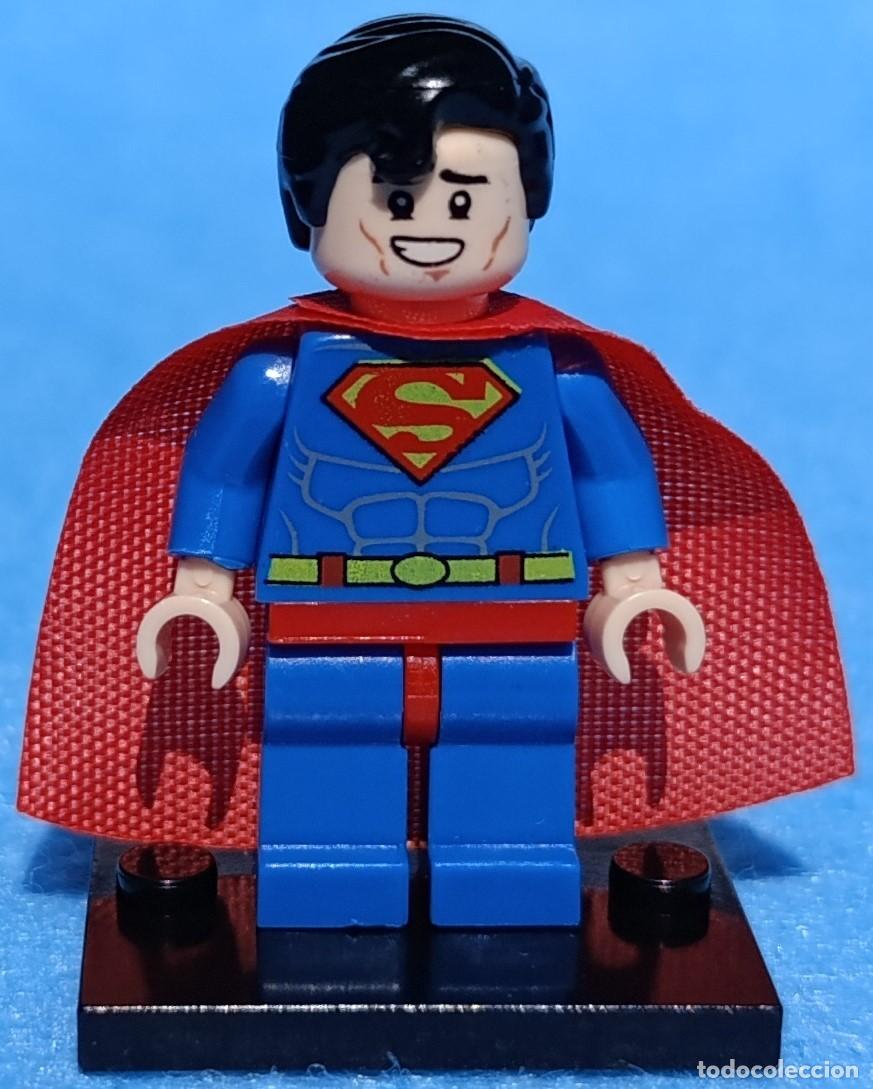 Figuras y mu&ntilde;ecos DC: Superman BD v1 (DC Comics) Lego compat&iacute;vel minifiguras - Foto 3