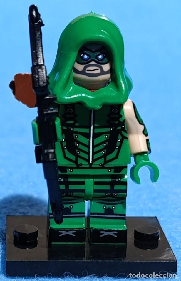 Figuras y mu&ntilde;ecos DC: Green Arrow (DC Comics) Lego compat&iacute;vel minifiguras - Foto 2