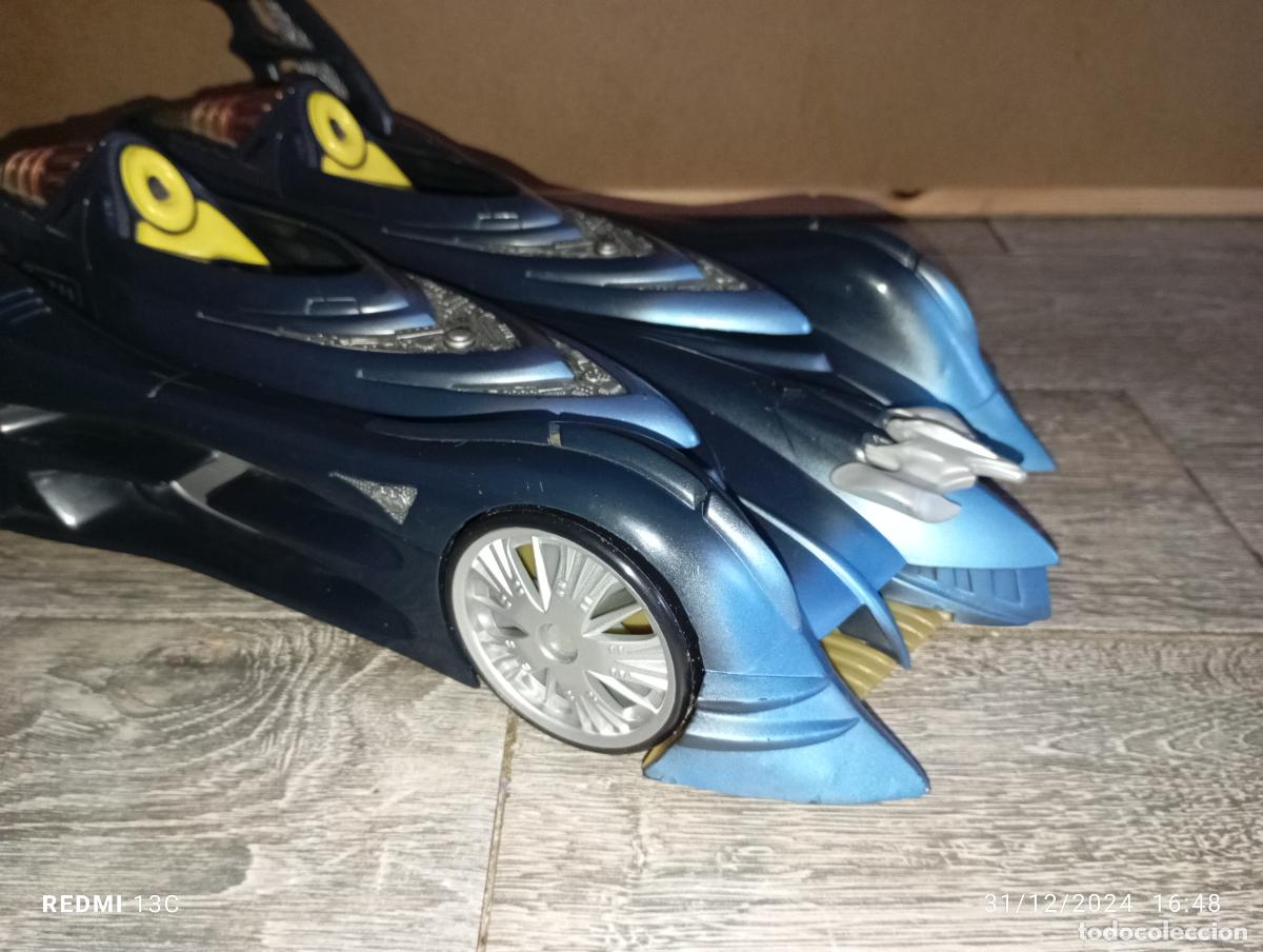 Figuras y mu&ntilde;ecos DC: Coche Batman y Moto Robin Batmobile DC Comics 2003 - Foto 2