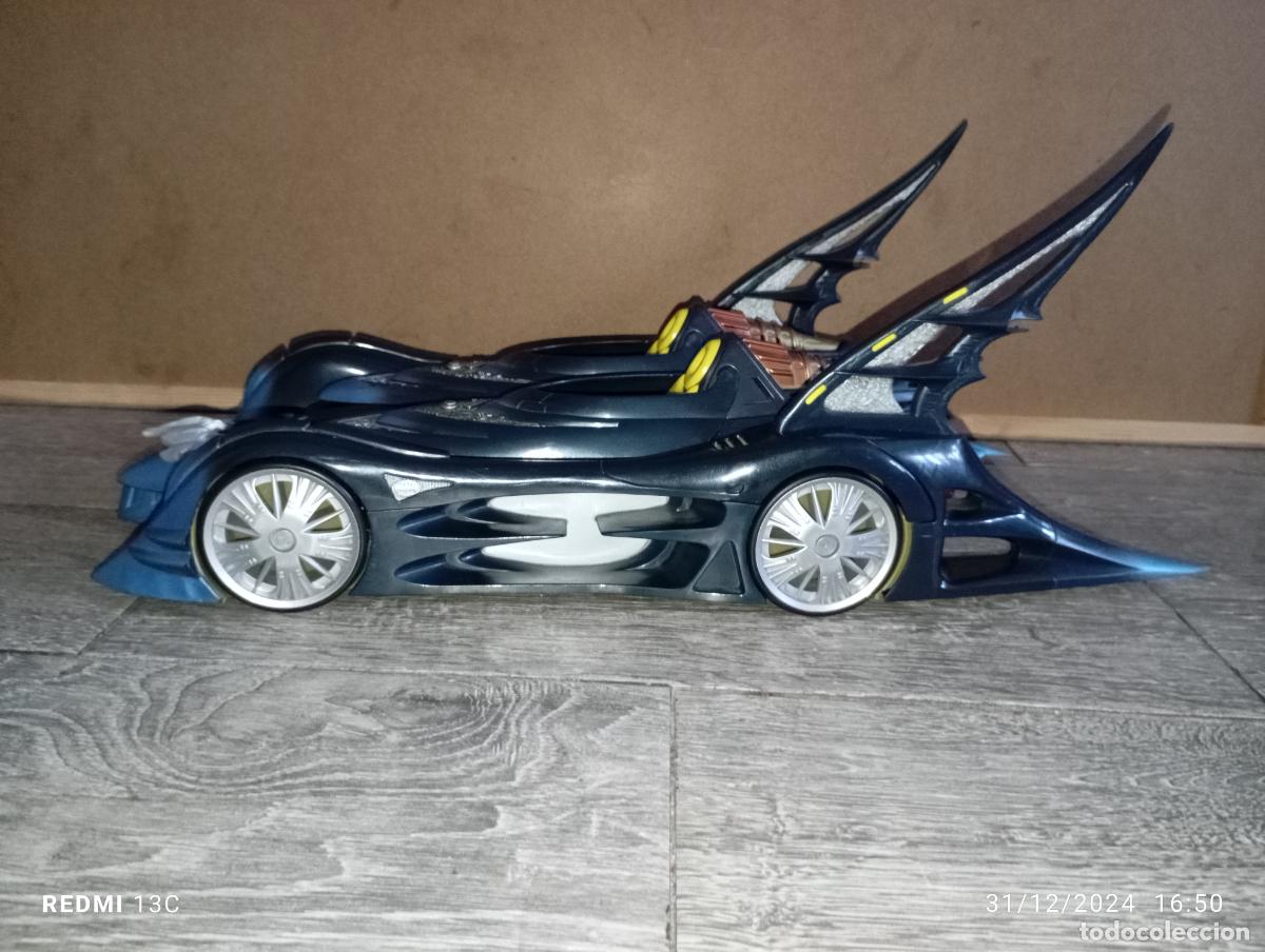 Figuras y mu&ntilde;ecos DC: Coche Batman y Moto Robin Batmobile DC Comics 2003 - Foto 8