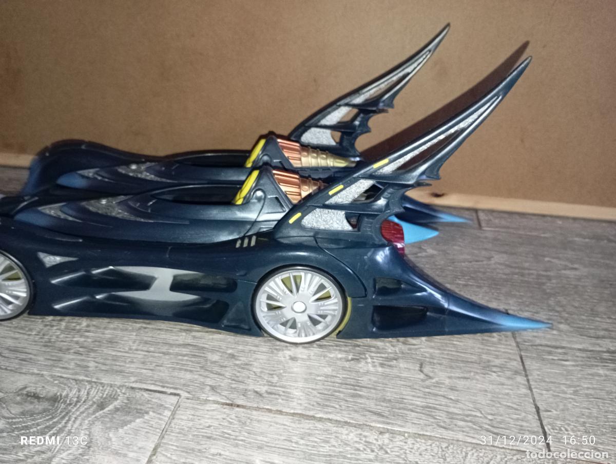 Figuras y mu&ntilde;ecos DC: Coche Batman y Moto Robin Batmobile DC Comics 2003 - Foto 9