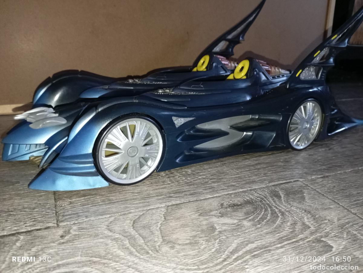 Figuras y mu&ntilde;ecos DC: Coche Batman y Moto Robin Batmobile DC Comics 2003 - Foto 10